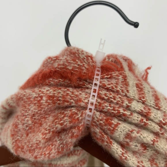 Renee’s Accessories Striped Plush Soft Cozy Knit Fringe Boho Scarf New Nwot - Picture 10 of 11